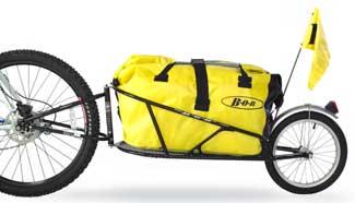 BOB YAK  Anhänger, schwarz, für ATB 28" 