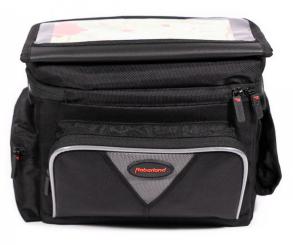 HABERLAND MAXI  Lenkertasche, schwarz 