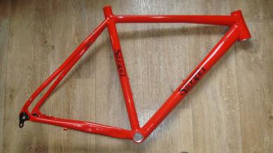 SÖRGEL CC-A01  Cross-/ Gravelrahmen für Disc-Brake, rot, 