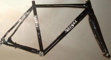 SÖRGEL CC-A01  Cross-/ Gravelrahmen für Disc-Brake, schwarz, 