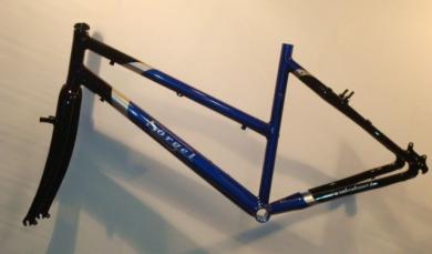 SÖRGEL TRD6061  Damen-ATB-Rahmen, DISC, schwarz-blau, 