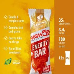 HIGH5 Energieriegel, Karamel, 