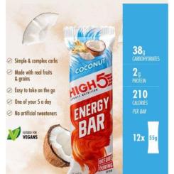 HIGH5 Energieriegel, Kokos, 