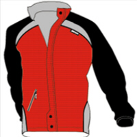 SANTINI 507 LUCE  Winterjacke, rot 