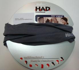 HAD SOLID COLOURS  Multifunktionstuch, grau 