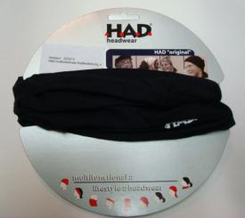 HAD SOLID COLOURS  Multifunktionstuch, schwarz 