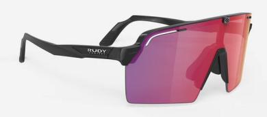RUDY PROJECT SPINSHIELD PRO  Sonnenbrille, black gloss - multilaser red 