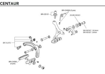 CAMPAGNOLO CENTAUR  Bremszugstellschraube 
