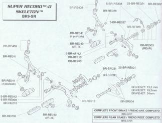 CAMPAGNOLO Madenschraube zur Bremszentrierung 