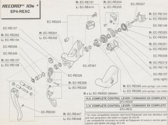 CAMPAGNOLO Rückstellfeder für Daumentaste, links 