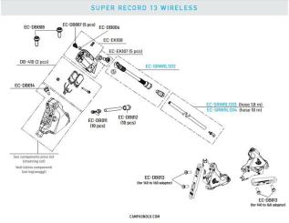 CAMPAGNOLO Hydraulischer J-Bogen für Ergopower 