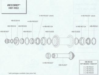 CAMPAGNOLO Achsstummel für linke Seite OS-VR-Naben 