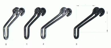 SCHMIDT EDELUX  Scheinwerferhalter, Niro, 58 * 49 mm 