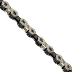 KMC X 10  Kette, 10fach, silber-schwarz 