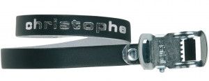 CHRISTOPHE VINTAGE  Pedalriemen, schwarz 