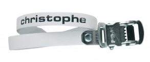 CHRISTOPHE VINTAGE  Pedalriemen, weiß 