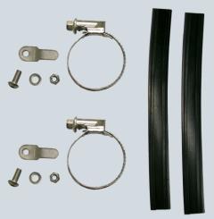 TUBUS LM-BF  Montageset für Gabeln ohne Ösen, 25-40 mm 