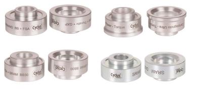 CYCLUS TOOLS Pressringsatz für Einpresswerkzeug 24013, 