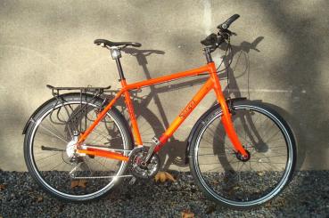 SÖRGEL TR6061  Trekkingrad, leuchtrot, 