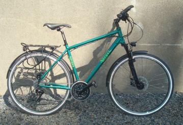 SÖRGEL TR6061  Trekkingrad mit STVZO-Ausstattung, grün, 