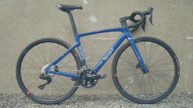 SÖRGEL C0.9 DISC Carbon Rennrad, blau-cool grey, 